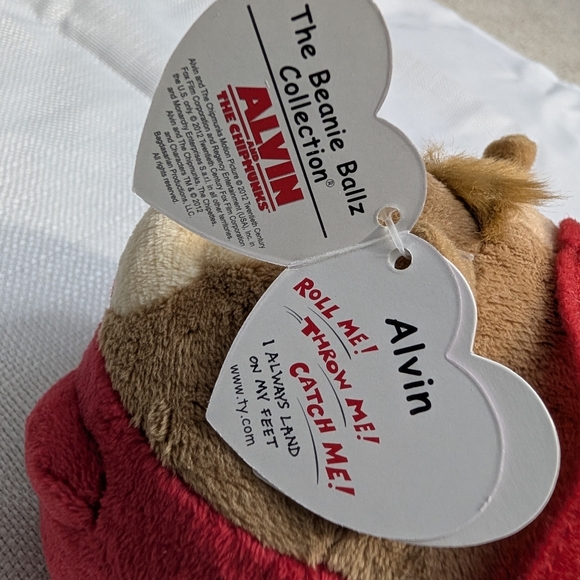 TY  Beanie Ballz - Alvin and the chipmunks - Picture 14 of 14